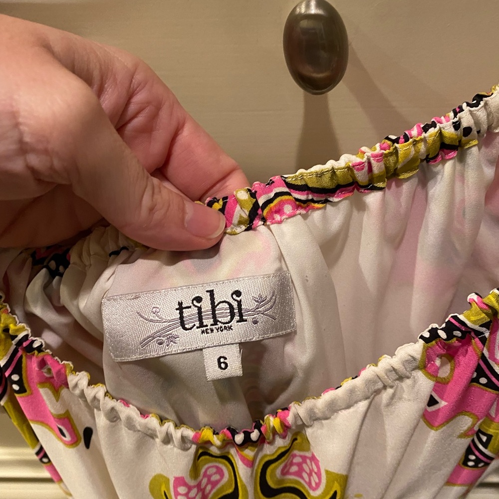 Tibi silk dress size 6